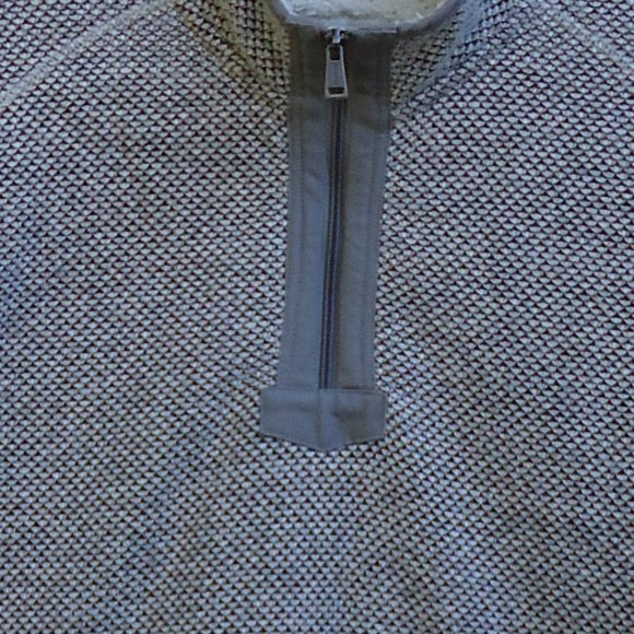 SIZE L. ORVIS Fleece Lined Quarter Zip Pullover. - Picture 15 of 16